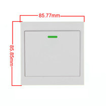 New Type 86 Panel Wireless Remote Control 86 Box Panel Type Random Sticker Remote Control 433 Access Control 315