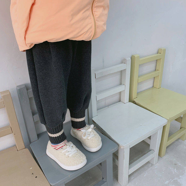 Children's children's baby slacks 2020 spring and autumn new men's and women's sports long pants for children in small bundles of feet