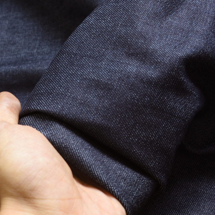 Japanese Okayama Imported Thickened Soft Non-Elastic Raw Deep Blue Denim Fabric Designer Jacket and Pants Japanese Okayama Imported Thickened Soft Non-Elastic Raw Deep Blue Denim Fabric Designer Jacket and Pants