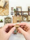Деревянная сборочная модель, хижина для друга, 3D, домик своими руками, подарок на день рождения