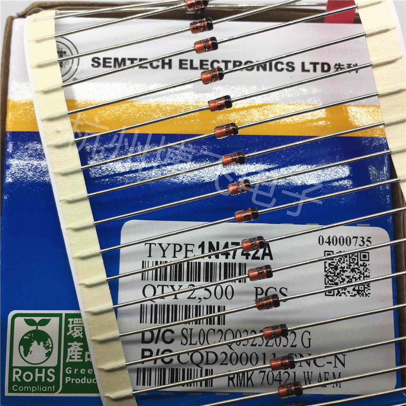Original Loaded ST Stabilized diode 1W 1N4734A 5 6V woven with a box of 2500 only = RMB125