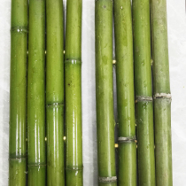  Nuohang running water decoration bamboo row bamboo mat accessories Bamboo bamboo pole decoration decoration wild bamboo row shelf handmade