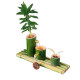 C New Bamboo Water Circulation Bamboo Tube Water Device Water Decoration Water Tank Filter Bamboo Water Landscape