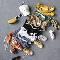 2021 summer new boys and girls candy color trousers Children Baby multi color anti mosquito pants tide children casual trousers