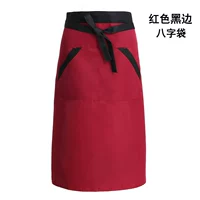 Красный черный край (восемь -символа) сумка)