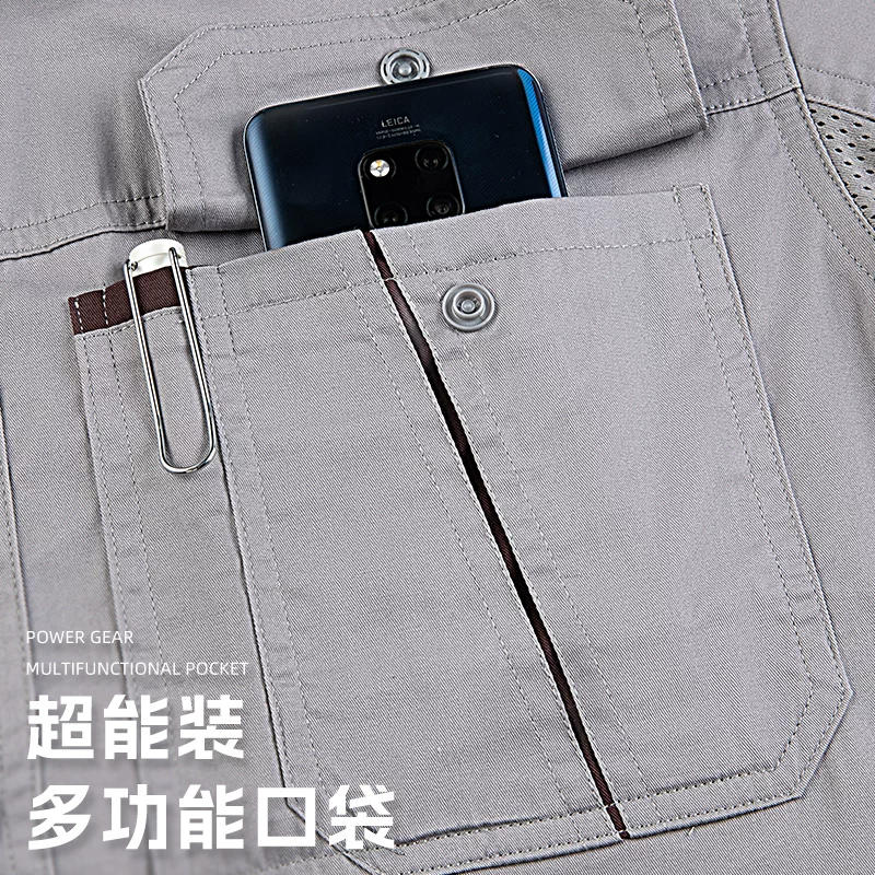 Cotton thin wear-resistant overall