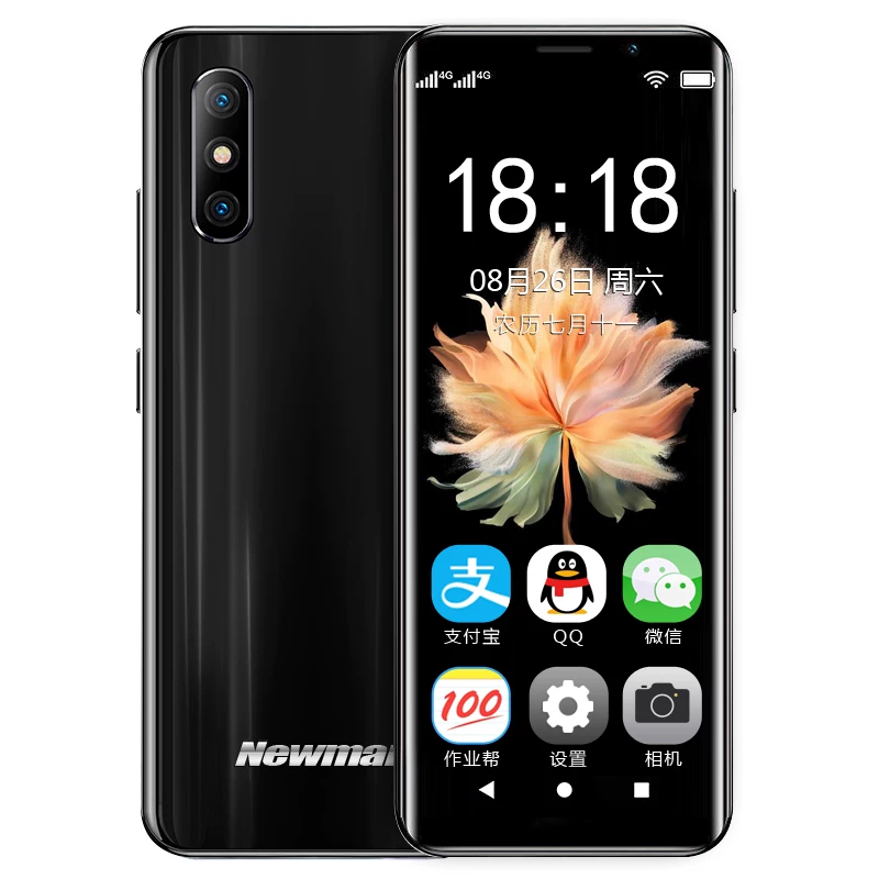 Смартфон Newman Small для студентов, для мужчин и женщин, размер 4, 4G, поддержка функций всех сетевых стандартов, полноэкранный дисплей, для средних школ, 3,5 дюйма