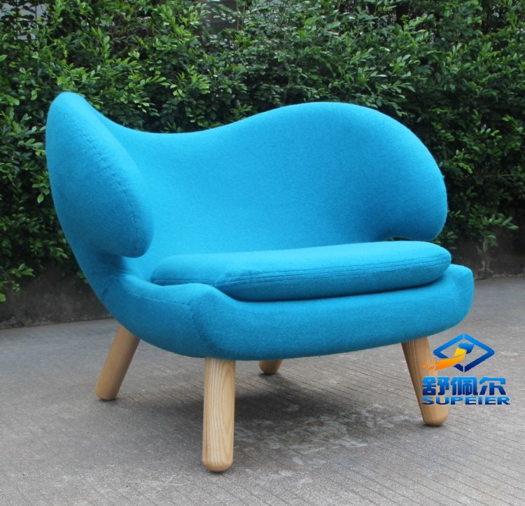 Thời trang sáng tạo ghế gango Đơn vị Bắc Âu phòng chờ ghế thiết kế đồ nội thất ghế lười ghế FRP phòng khách ghế ghế sofa giường