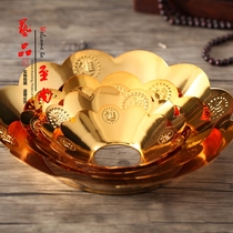  Buddha hall supplies Incense burner stove circumference Incense burner supplies Incense holder Lucky treasure Alloy stove circumference incense burner cover incense ash holder