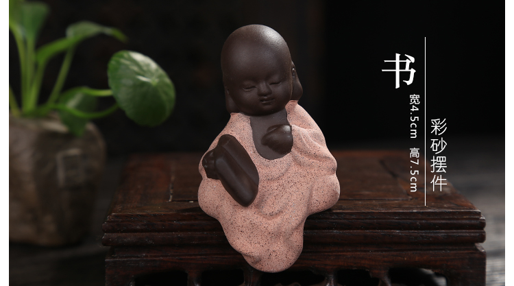 Mini Zen nhỏ đồ trang trí nhà sáng tạo gốm thủ công trong chậu thịt hoa chậu cảnh quan trang trí sân vườn trang trí bếp