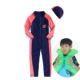 Quần dài tay ấm áp Đồ bơi trẻ em cho bé gái và bé gái kết hợp bộ đồ lặn cho bé trai Quần áo sứa