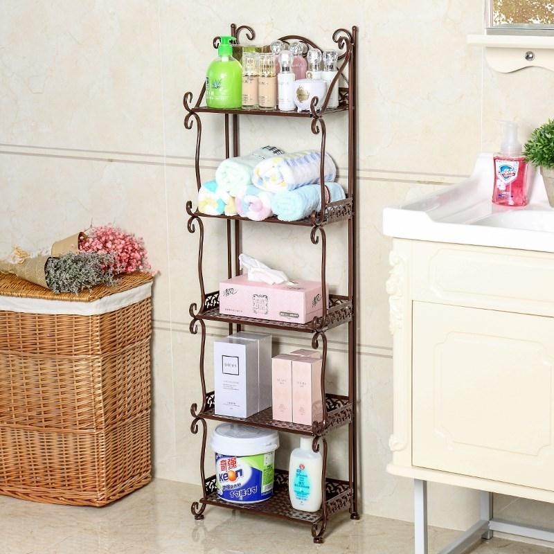 Cabinet placing towels in the beauty salon shelves Storage shelkers Home Pots Towels New Utensils Wall Sides