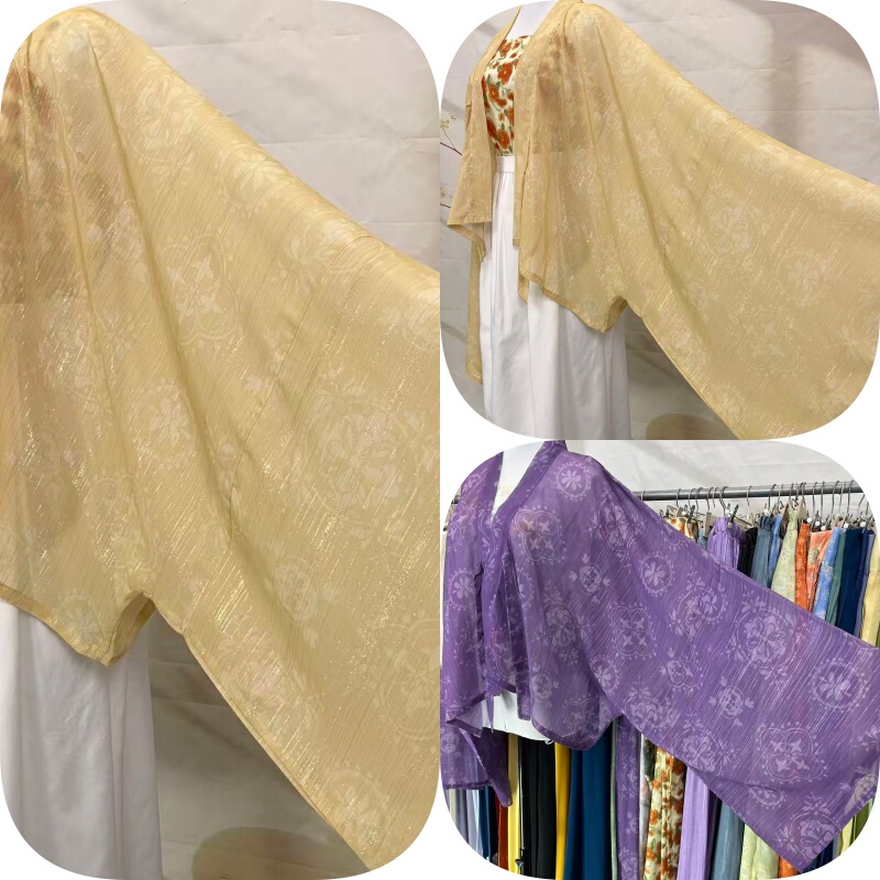 Famen Temple Robe-Style Hanfu Cardigan, Tang-Style Hanfu Top Robe Famen Temple Robe-Style Hanfu Cardigan, Tang-Style Hanfu Top Robe
