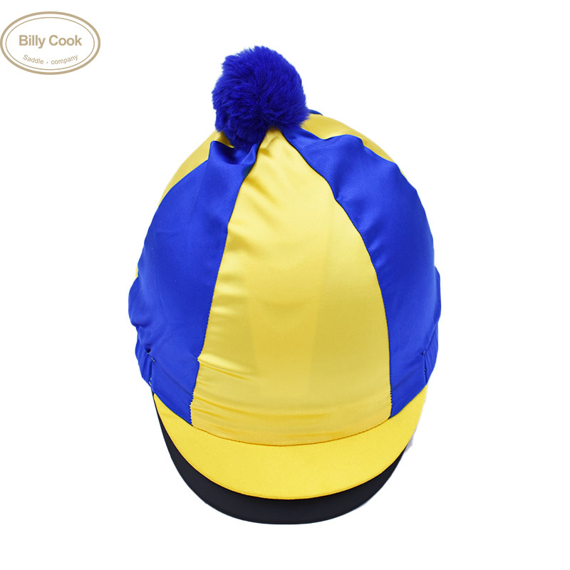 Equestrian speed race Carniestrian Colour hat sleeve speed safety helmet hat cover yellow blue neutral hat sleeve equestrian items horse