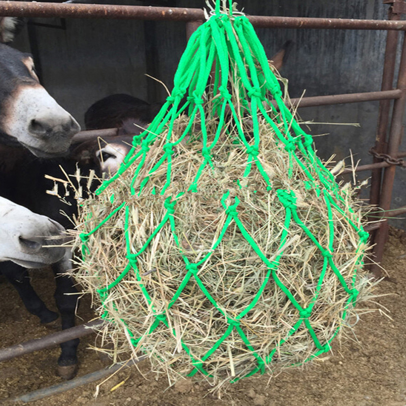 Century Dura Horse Grass Bag Hay Bag Dry Grass Bag Horse House Supplies Horse Grain Grass Bag Woven Mesh Bag Feeding Grass Thickening