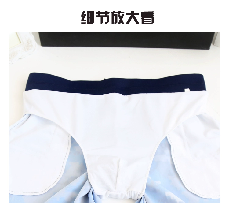 Quần bơi nam Boxer quần bơi nam 5 điểm thời trang XL quần bơi nam quần mùa xuân