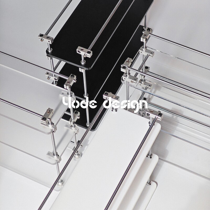 [Original Design] Yode Design Floating Light Island Series Light Axis Acrylic Creative Storage Rack