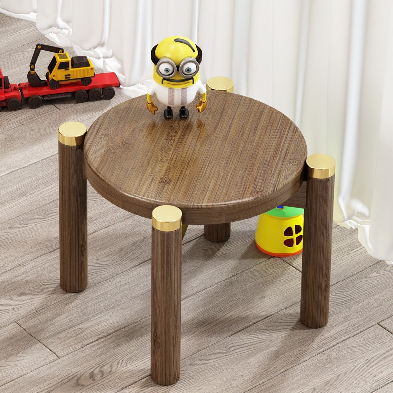 Simple light luxury small stool home small chair stackable round stool children eating small bench coffee table eating low stool