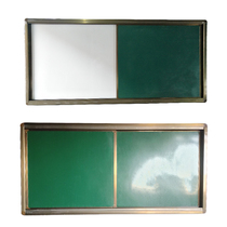 Multimedia Projection Push-pull Blackboard Magnetic Hanging All-in-one Tailor School Beihuang Board Classroom Writing Green White Board