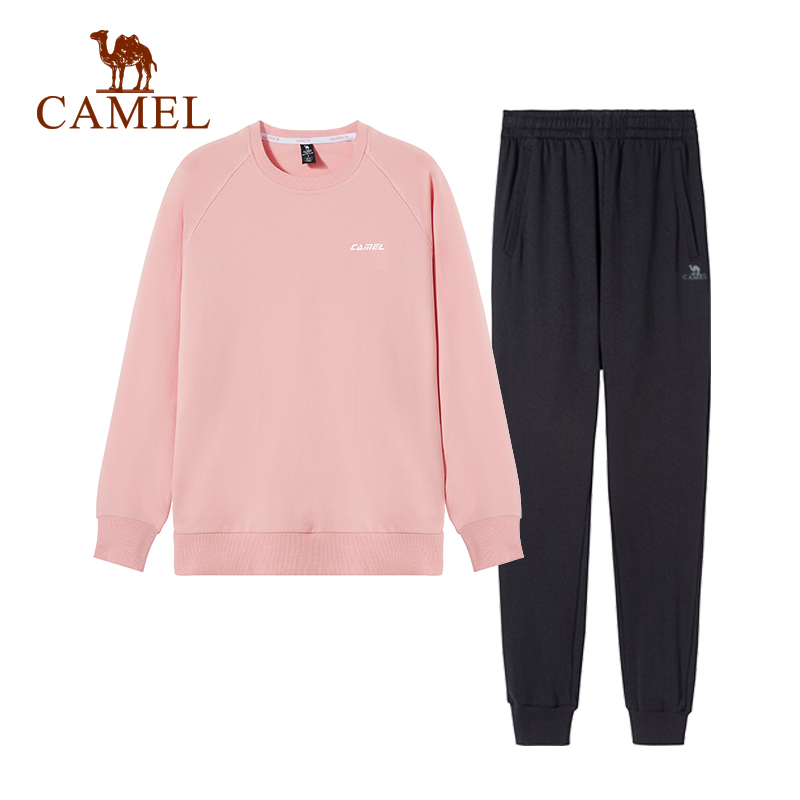 骆驼 2022年秋季新款 情侣款春秋运动休闲套装 双重优惠折后¥139包邮 男、女多色可选 骆驼 2022年秋季新款 情侣款春秋运动休闲套装 双重优惠折后¥139包邮 男、女多色可选