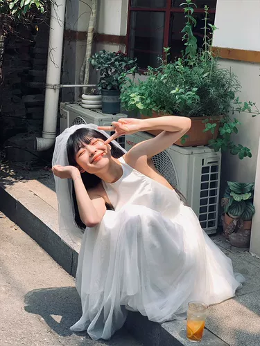 Белое свадебное платье