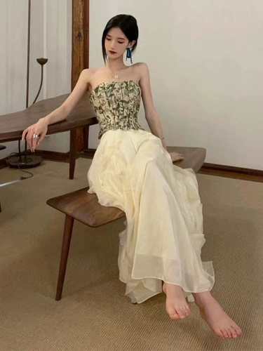 Мини-юбка со звездами в лесном стиле, классическая мини-юбка в французском придворном стиле, можно носить в обычное время, платье из двух частей