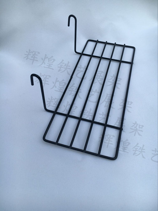 Grid Mesh Sheet Black & White Color tray photo wall Rack Rack Iron Art Bracket Shelf Easy Wall Trim rack