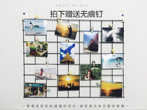 Nordic simple wrought iron grid Photo Wall studio frame wall hanging wall creative living room bedroom photo wall decoration