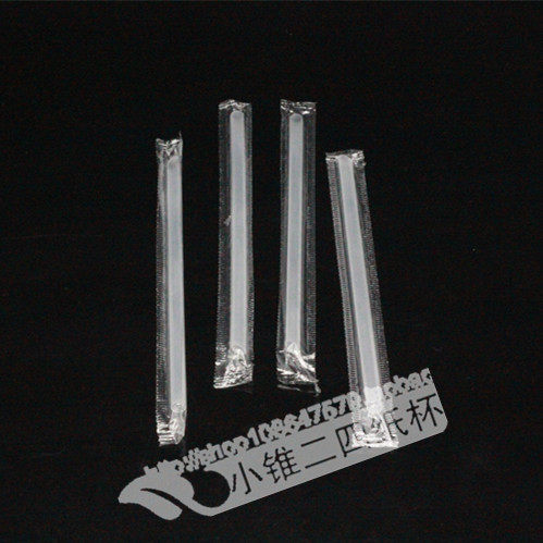 Fresh milk bar dedicated disposable straw straw liquid yogurt straw