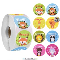 Reward Stickers Chart Animals Kids Children Teachers School