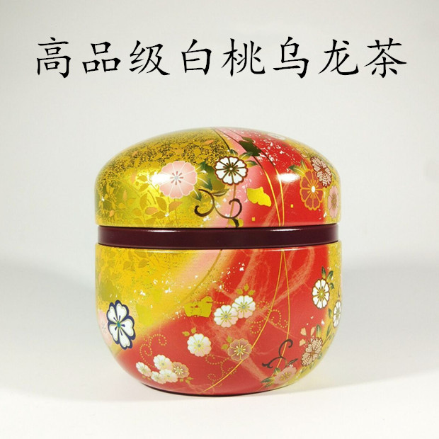 White Peach Oolong Tea Canned 50g Peach Flavor Natural Fruit Tea Gift Tea