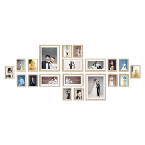 Photo wall decoration creative photo frame wall hanging irregular wall album wall display wall internet celebrity punch-free photo wall