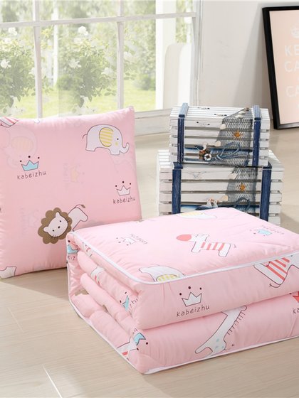 抱枕被子两用折叠办公室靠枕沙发靠垫空调被汽车靠背小被子午睡毯