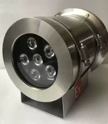 Explosion-proof infrared supplementary light 304 stainless steel infrared supplementary light explosion-proof lamp DC12V power supply night vision 30-100 meters