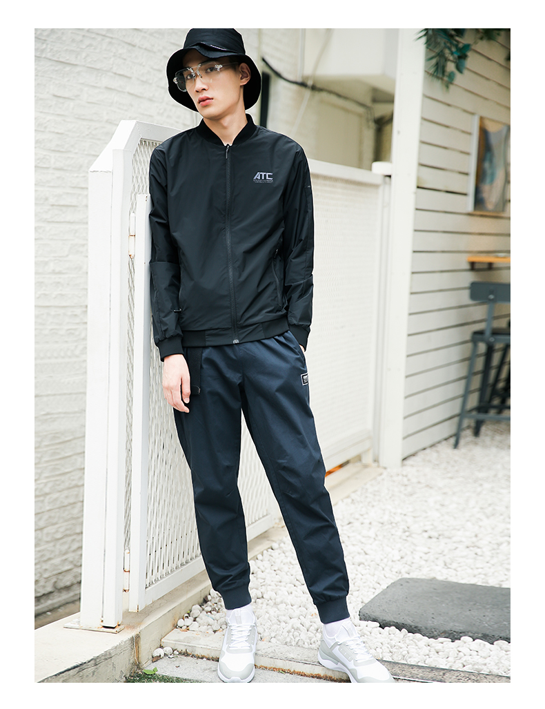 Áo khoác thể thao nam Anta 2018 mùa thu mới dệt cổ áo sơ mi cardigan áo khoác giản dị 15839444 áo khoác nam lining chính hãng