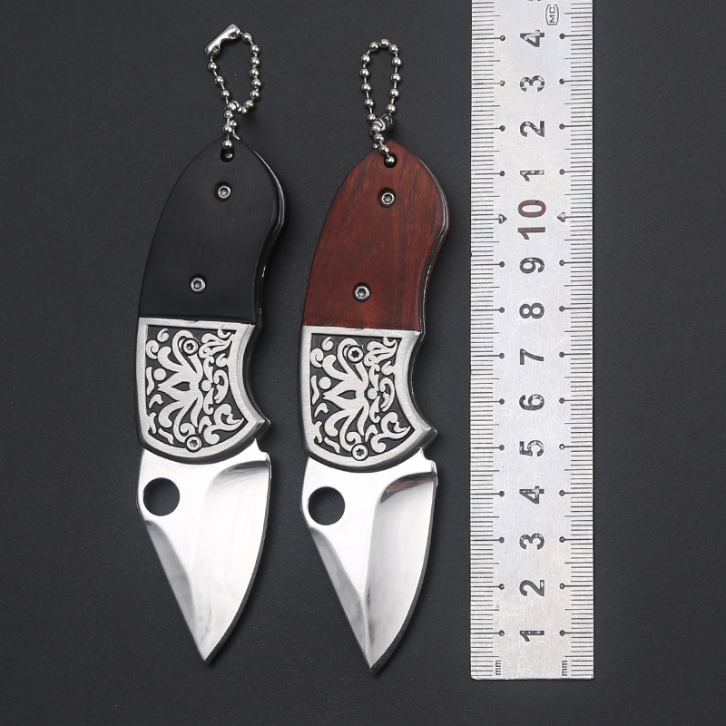 Exquisite Knife High Hardness Sharp Blade Outdoor Portable Portable Express Unpacking Mini Keychain Folding Knife