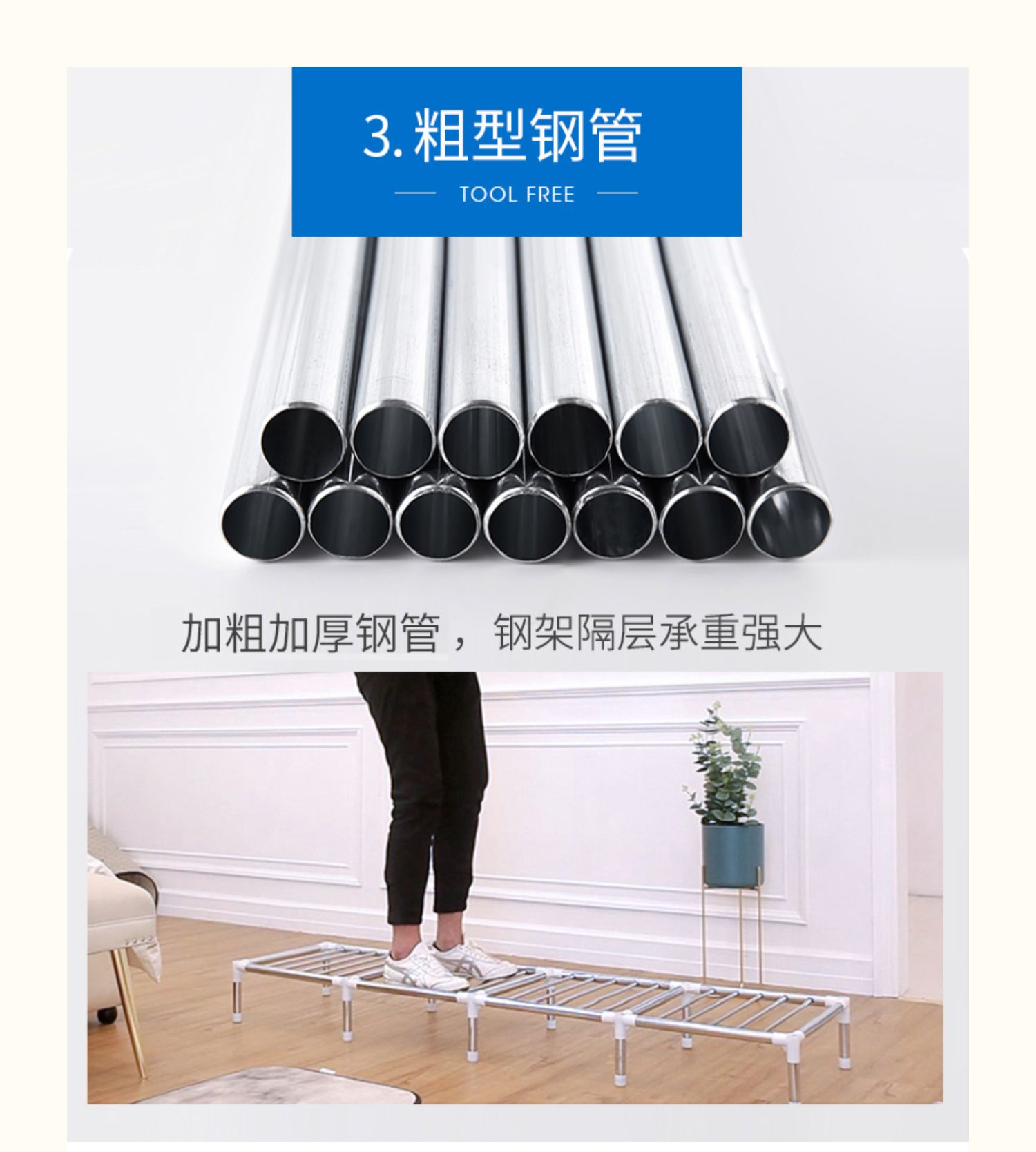 Lắp ráp đơn giản vải tủ quần áo tủ quần áo tủ quần áo nhỏ gọn thép hiện đại đậm vải kinh tế tủ lưu trữ tủ quần áo. - Buồng tủ nhựa lắp ghép