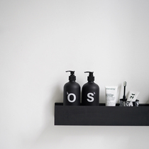 niceone Nordic original design shampoo shower gel glass partition bottle pressing large capacity replacement bottle