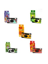 Superstar Yes!Star disposable film camera Kodak ISO400 film 27 pieces with free metal key