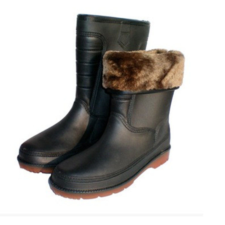 Chaussures - bottes caoutchouc homme pour hiver - semelle tendon - Ref 963256 Image 83