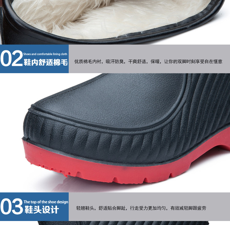 Chaussures - bottes caoutchouc homme pour hiver - semelle tendon - Ref 963256 Image 20