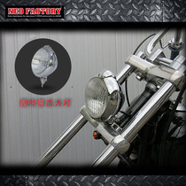 Imported halogen retro headlight headlight assembly 5 75 inch Harley 883 1200 48 72 Juyun modification