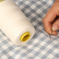 Laoshimo Line White Cotton Line старая ручная линия игла, пересекающая крупная грубая линия черная швейная машина