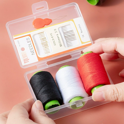 Портативная мини -коробка для домохозяйства высокого качества хорошего общежития мешки с практическим набором для швейной швейной инструмента