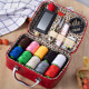 Sewing box wedding dowry dowry sewing set household sewing kit tools sewing supplies high-end storage box