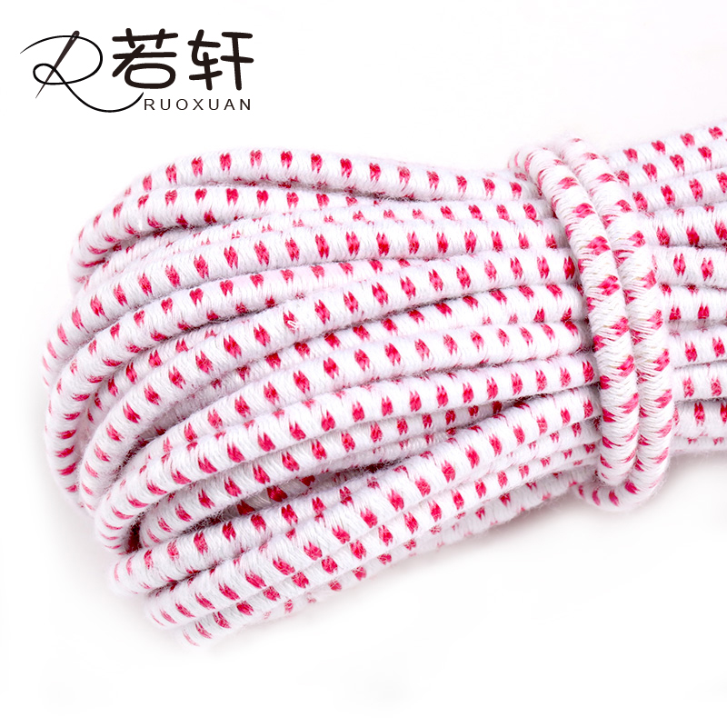 Old-fashioned round elastic band high-stretch household thin elastic rope pants beef band rubber band children's jumping rope