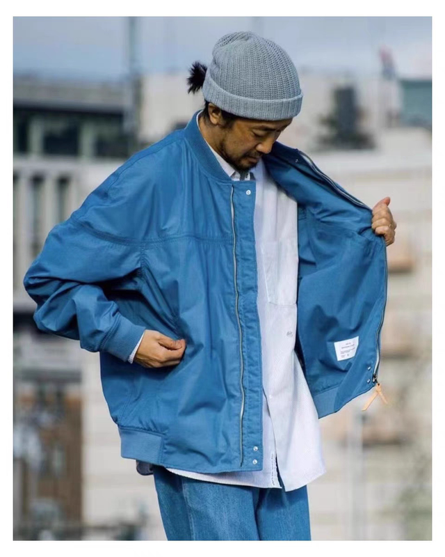 Nana Cadet Jacket Outdoor Retro Functional Workwear Zipper Loose Jacket 24Ss