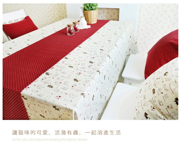 Khăn trải bàn bằng vải lanh Nhật Bản vải phong cách Nhật Bản bàn cà phê vải khăn trải bàn khăn trải bàn khăn lót chén dĩa