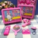 Pink Rabbit Đồ chơi giáo dục cho trẻ em Máy giặt Play House Tủ lạnh Cửa đôi Bộ mô phỏng Đồ gia dụng Đồ chơi - Hệ thống rạp hát tại nhà