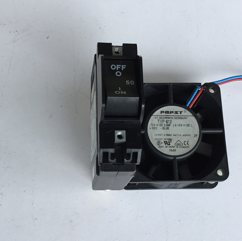 Ebers AIRPAX 50A High sensitive circuit breaker 80V 1P DC cross - current protection switch